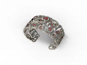 LACE BRACELET N - 12 3D Print Model