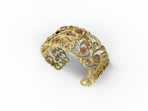LACE BRACELET N - 12 3D 打印模型