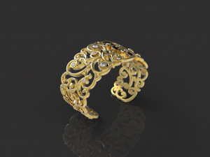 LACE BRACELET N - 12 3D 打印模型