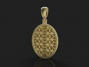 VIRGIN MARY AND CHILD PENDANT N-263 3D प्रिंट मॉडल