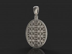 VIRGIN MARY AND CHILD PENDANT N-263 3D प्रिंट मॉडल