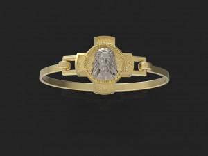 BRACELET CROSS N - 16 3D Print Model