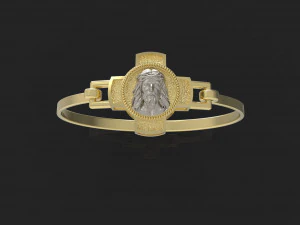 BRACELET CROSS N - 16 3D Print Model