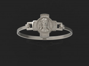 BRACELET CROSS N - 16 3D Print Model
