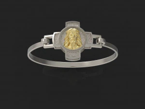 BRACELET CROSS N - 16 3D Print Model