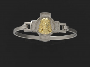 BRACELET CROSS N - 16 3D Print Model