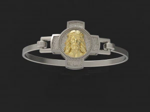 BRACELET CROSS N - 16 3D Print Model
