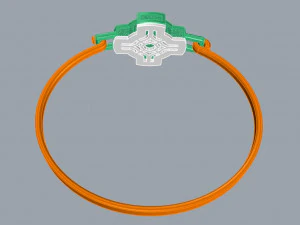 BRACELET CROSS N - 16 3D Print Model