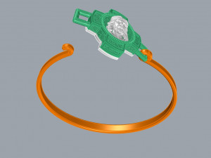 BRACELET CROSS N - 16 3D Print Model
