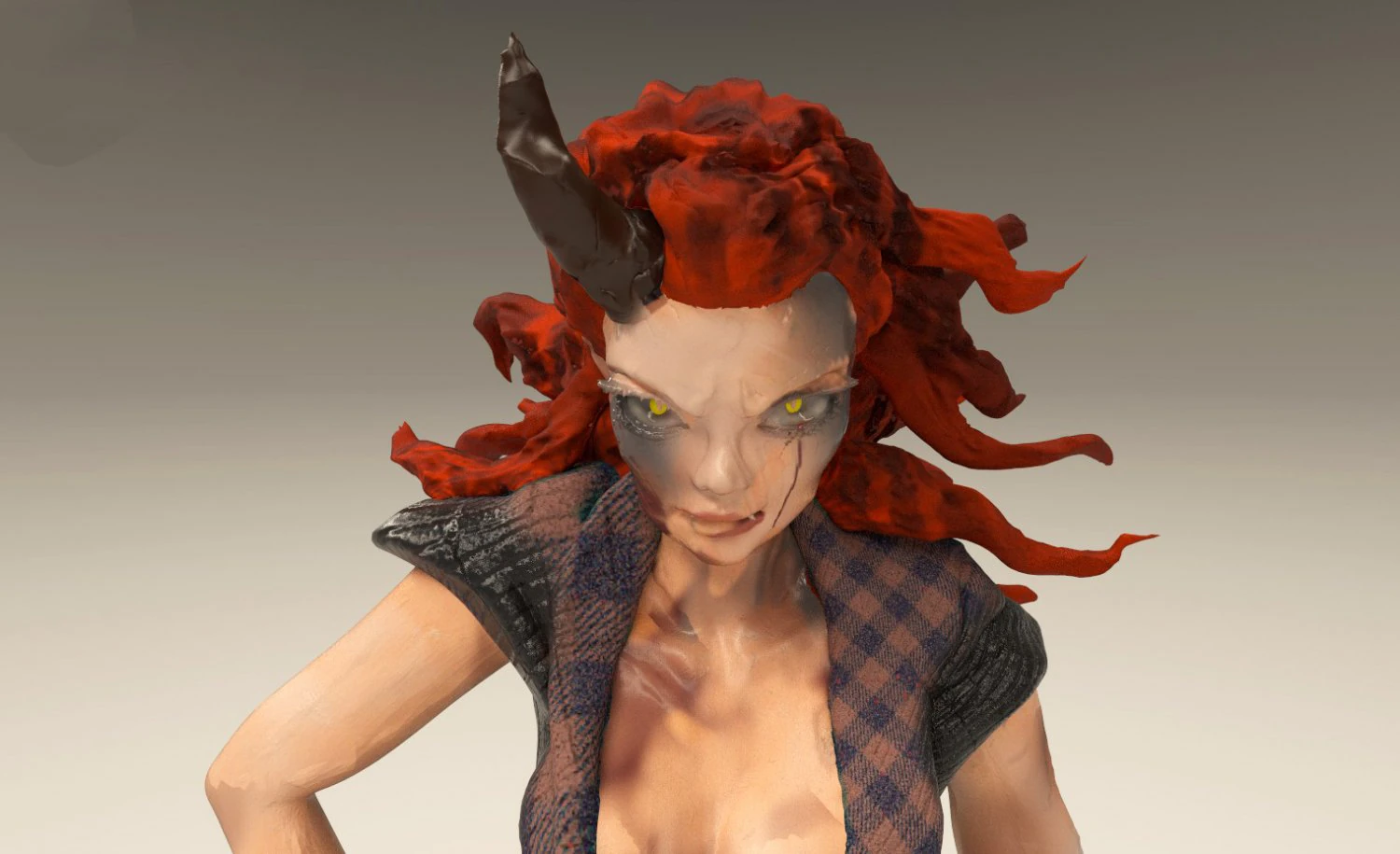 demon 3D Model .c4d .max .obj .3ds .fbx .stl .blend 