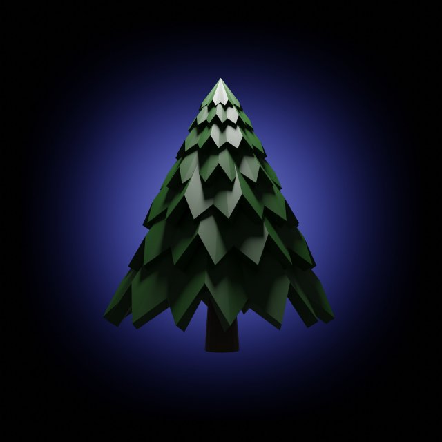 Christmas tree Modelo 3D .c4d .max .obj .3ds .fbx .stl .blend 