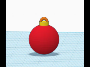 palla di Natale Modello 3D