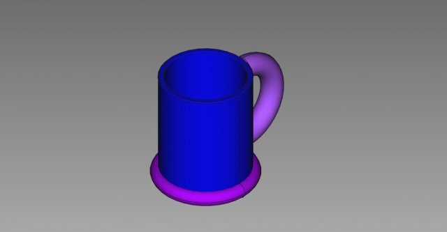 drink cup 3D 模型 .c4d .max .obj .3ds .fbx .stl .blend