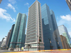 लोपोली अल्ट्रा सिटी बिल्डिंग पैक 3D मॉडल