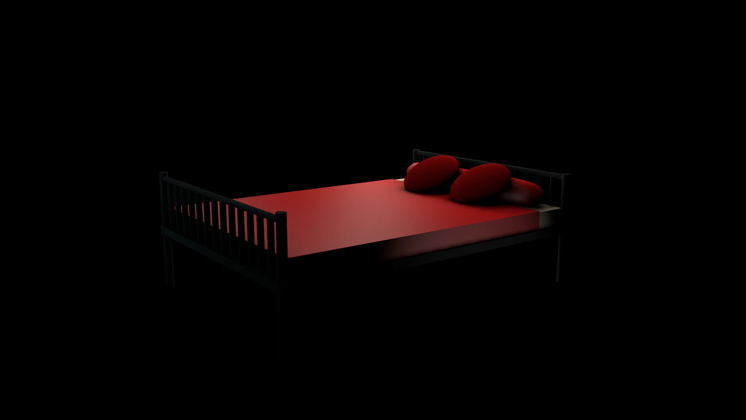 bed 3D Model .c4d .max .obj .3ds .fbx .stl .blend 