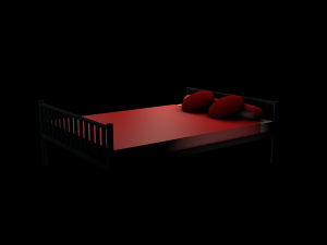 bed 3D Model