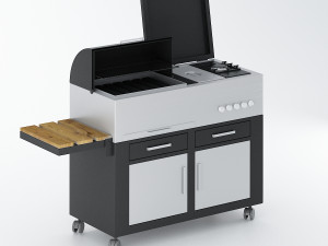 barbeque 3D-Modell
