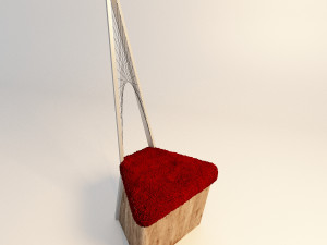 Sharp sofa 3D 모델