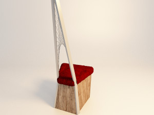 Sharp sofa 3D Model