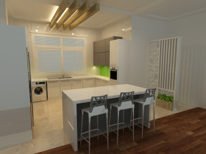 modern ktichen 3D Model