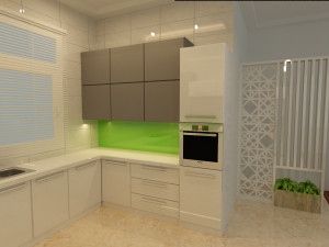 modern ktichen 3D Модель