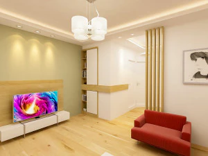 आधुनिक इंटीरियर डिजाइन 3D मॉडल