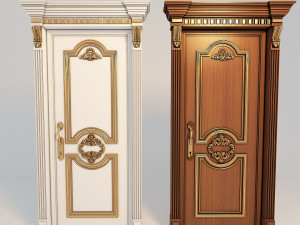 classic-door 3Dモデル