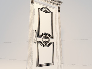 classic-door 3Dモデル