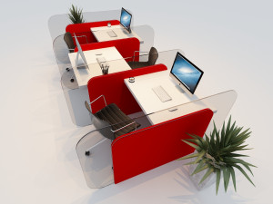 modular work station 3D Модель