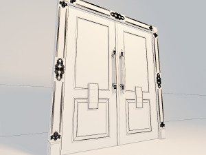 classicdoor2 Modelo 3D