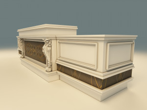 information classic counter 3D Model