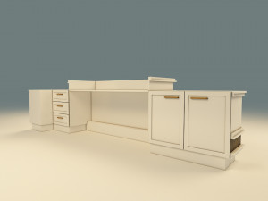 information classic counter 3D Model