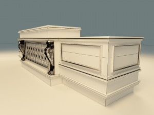 information classic counter 3D Model