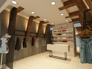 fashion store 3D 모델