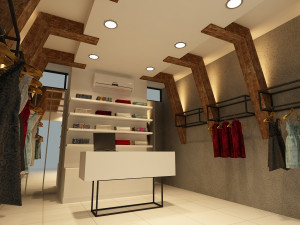 fashion store 3D 모델