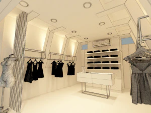 fashion store 3D Model