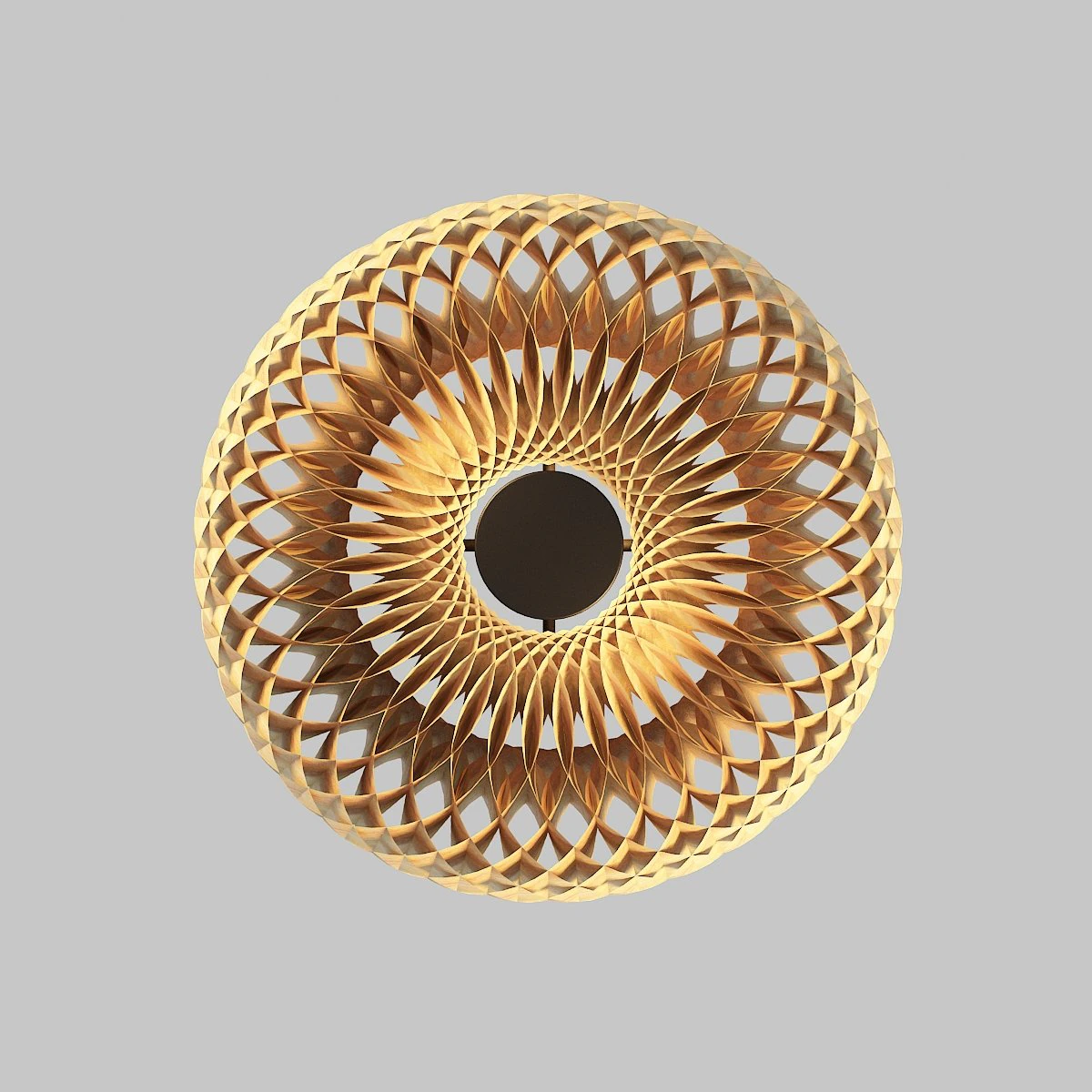 parametric-chandelier 3D Model .c4d .max .obj .3ds .fbx .stl .blend 