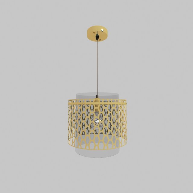 golden-chandelier Model 3D .c4d .max .obj .3ds .fbx .stl .blend 