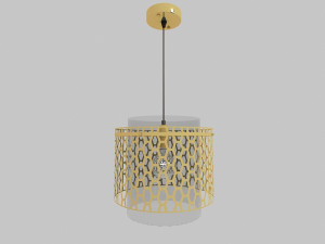golden-chandelier 3D मॉडल
