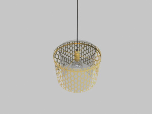 golden-chandelier Model 3D