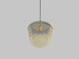 golden-chandelier 3D Model