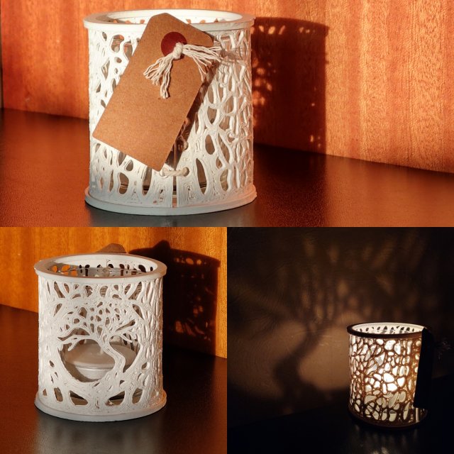 candle tree of life 3D-printmodel .c4d .max .obj .3ds .fbx .stl .blend 