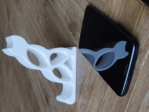 cat phone holder 3D Print Model