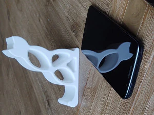 cat phone holder 3D Print Model