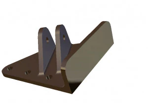 wspornik kątowy Model 3D