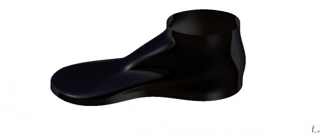 shoe 3D Model .c4d .max .obj .3ds .fbx .stl .blend 