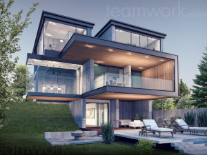 villa design 03 3Dモデル