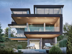villa design 03 3Dモデル