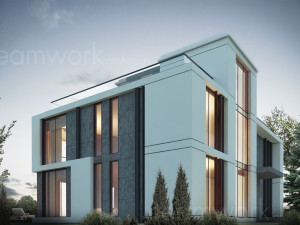 villa design 01 Model 3D