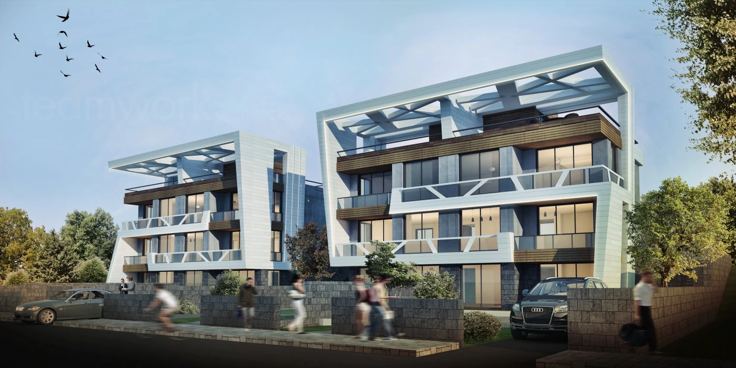 villa design 02 3D Model .c4d .max .obj .3ds .fbx .stl .blend 